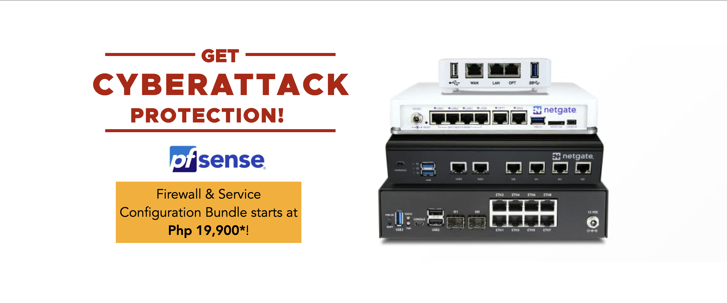 pfSense Netgate - Get cyberattack protection
