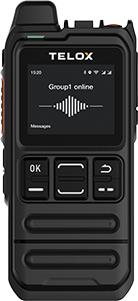 Telox MT100 Ultra Compact Lightweight Mini Handheld PTT Over Cellular POC Portable Device