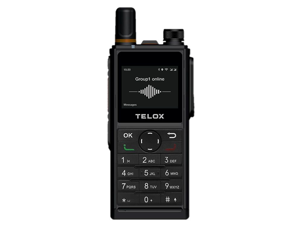 Telox TE320K Full Keypad Camera PTT Over Cellular POC Camera IP67